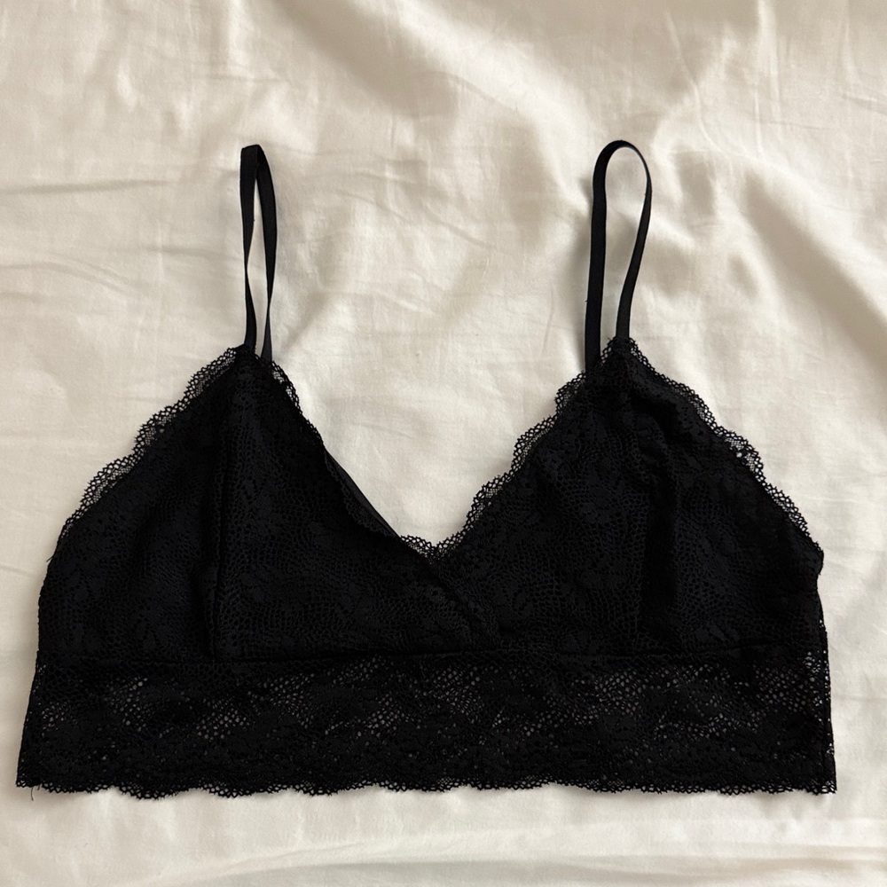 Forever 21 Black Lace Bralette